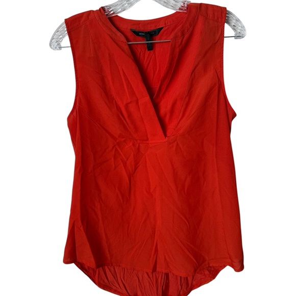 BCBG Maxazria Orange Tank Top Size Small - Picture 1 of 5
